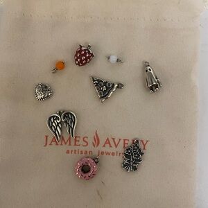 Assorted James Avery charms